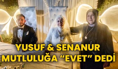Yusuf Tar ile Senanur Tar Mutluluğa “Evet” Dedi
