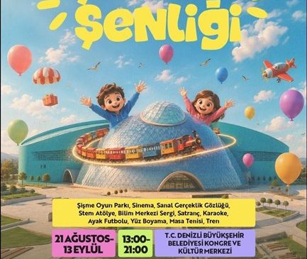 DENİZLİ BÜYÜKŞEHİR’DEN ÇOCUKLARA YAZ SÜRPRİZİ
